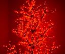 Светодиодное дерево "Клён", 2.5 м., красный