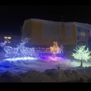 Арт-объект «Ненец на оленей упряжке»